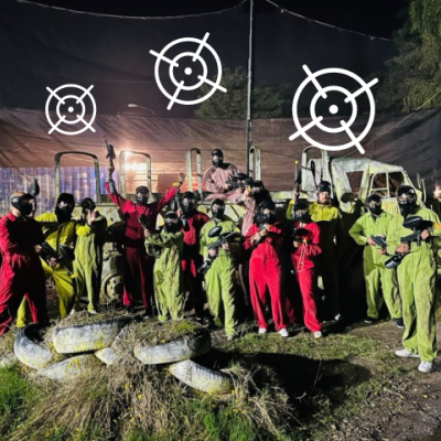 BRACE automotive development gaat paintballen